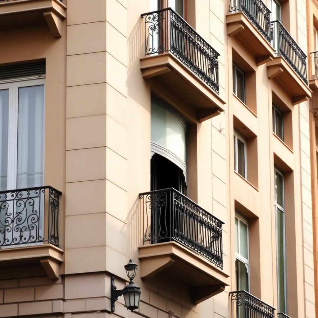 Detalle arquitectónico del Eixample